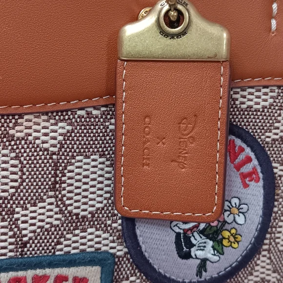 COACH X DISNEY LIMITED EDITION 2023 ✨️ Rogue 25 Bag - Signature Canvas Patchwork - Picture 8 of 17